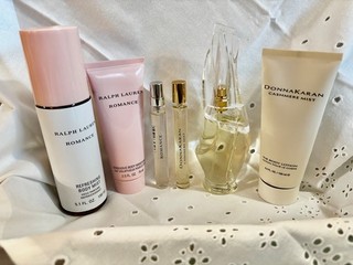 Ralph Lauren Romance & Donna Karan Cashmere Perfume Lot NEW