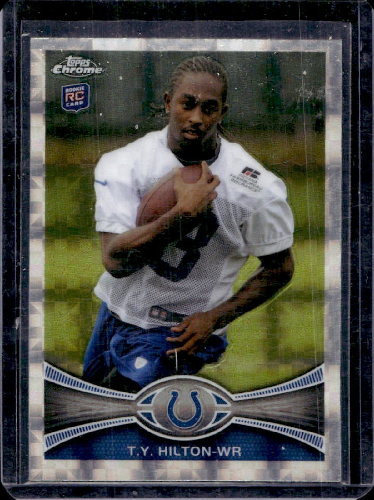 2012 Topps Chrome T.Y. Hilton RC Xfractors Rookie #168 Colts