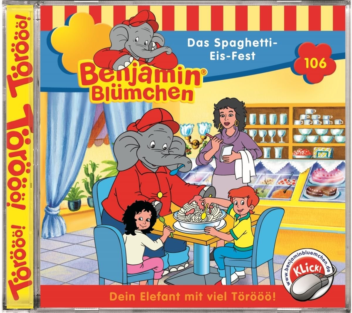 Песня Бенджамина Блюмхена 106: Праздник спагетти (CD)