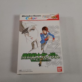 Japanese Mobile Suit Gundam Vol. 2 JABURO CIB Boxed WonderSwan Color US Seller