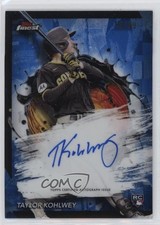 2024 Topps Finest Blue Refractor /99 Taylor Kohlwey #FA-TK Auto 1f7m