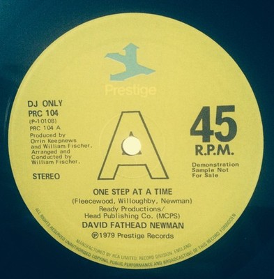 David Fathead Newman - One Step At A Time, 12'', (Vinyl)