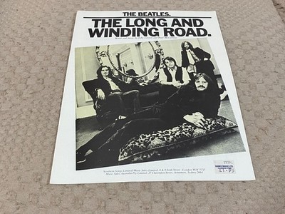 SMF8 SHEET MUSIC, THE BEATLES : THE LONG AND WINDING ROAD