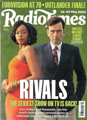 Radio Times May 16 - 22 2026 - Rivals, David Tennant,Nafessa Williams