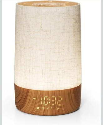 White Noise Machine Sound Machine mit 29 beruhigenden Klängen Sonnenaufgang Wecklicht