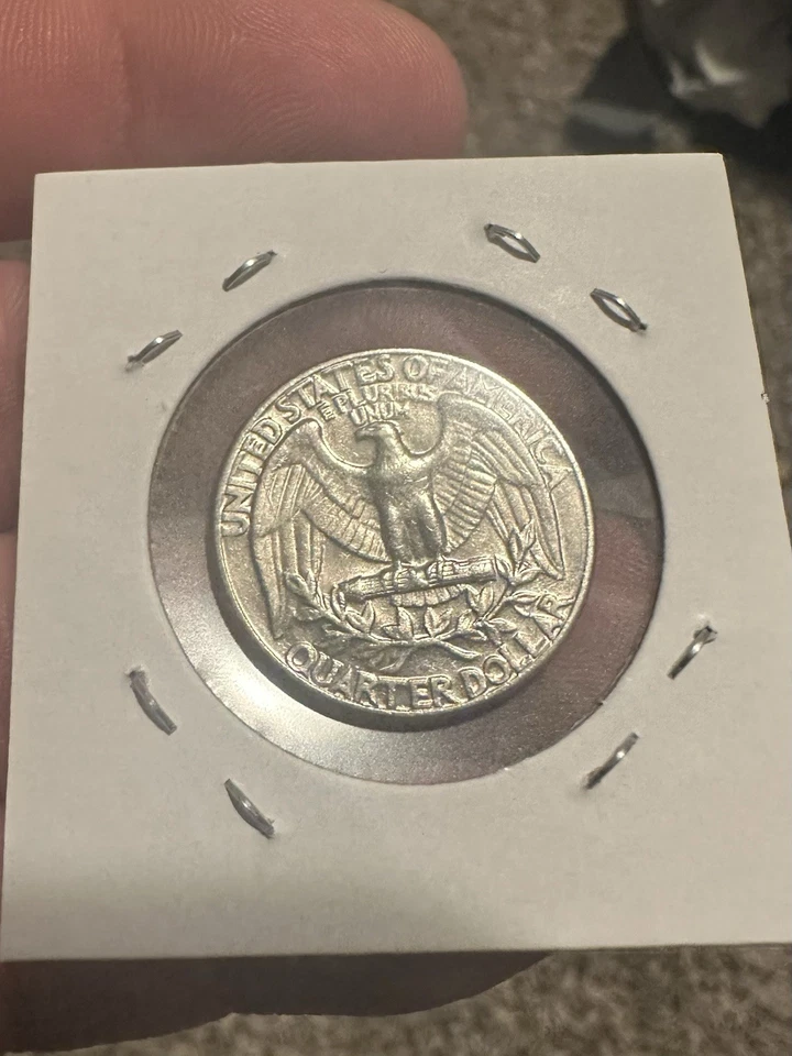 1972-D Quarter Dollar Denver Mint Washington 25-Cents Eagle Coin Error (RARE!) - Image 2 of 4