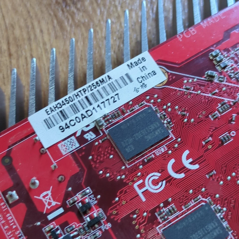 ASUS EAH3450/HTP/256M Radeon HD 3450 256MB GDDR2 Graphics Card - Image 3 of 3