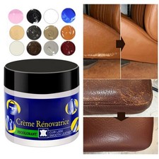 Leather Repair Cream Restore Refresh Color Car Seat Sofa Patch Scratch Hole 50ml