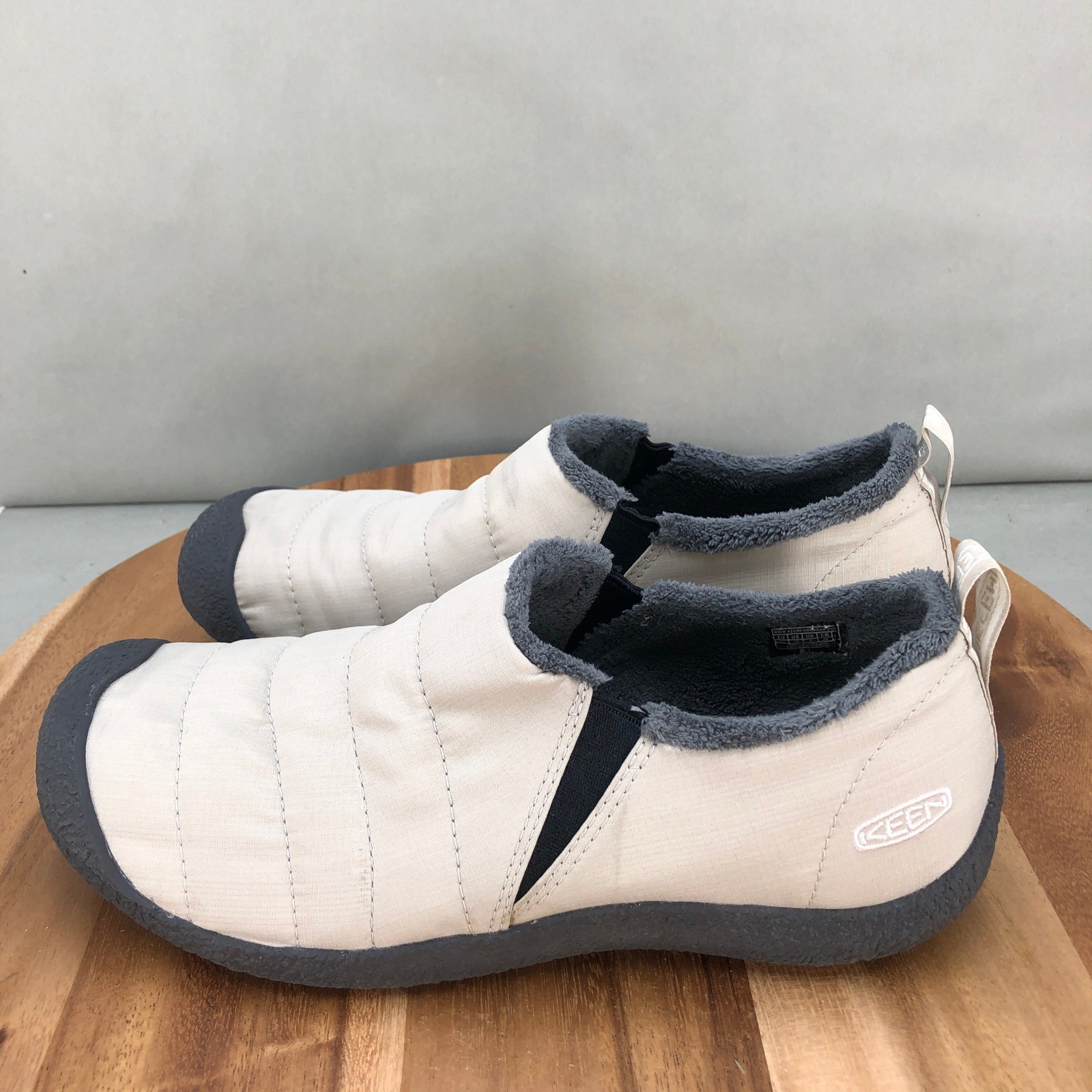 Scarpe Keen Howser 2 beige foderate slip on uomo 10 sneakers ciabatte nylon