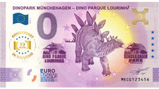 Billet Souvenir 2025 Portugal Dino Park Quetzalcoatlus - 10th ANNIVERSARY