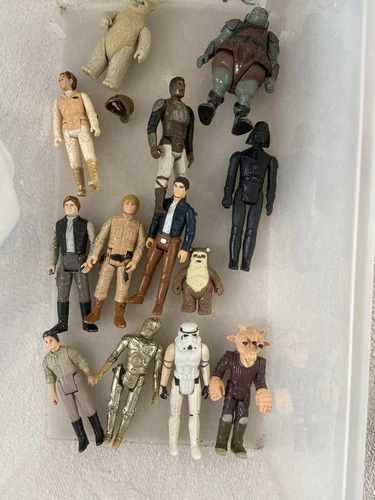 star wars figures vintage bundle job lot action figures Inc Stormtrooper