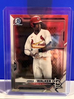 #ad 2023 Bowman Chrome Prospect Jordan Walker #BCP 145 $1.59