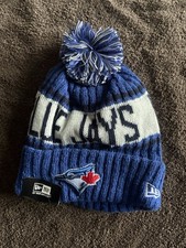 Toronto Blue Jays MLB Bobble Beanie Multi Colour With Tags on