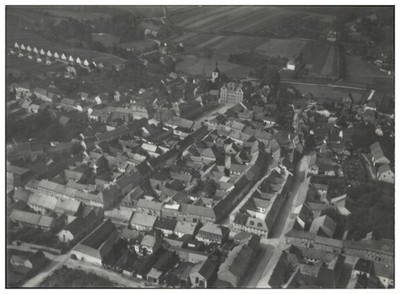 ZZ-1732/ Auma Thüringen Foto Luftbild 18 x 13 cm ca.1938