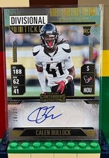Calen Bullock - 2024 Contenders Divisional Ticket Auto - Silver Parallel 18/99