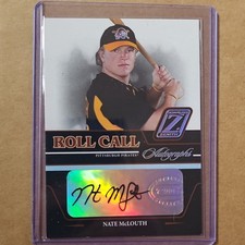 2005 Donruss Zenith Roll Call Autographs Rookie Auto #RC-29 Nate McLouth
