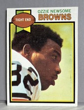 1979 Topps Football Ozzie Newsome - Browns #308 RC HOF Rookie Card NM. rookie card picture