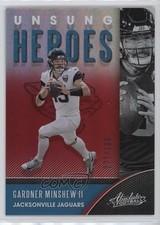 2020 Panini Absolute Unsung Heroes Spectrum Red 21/100 Gardner Minshew II mv7