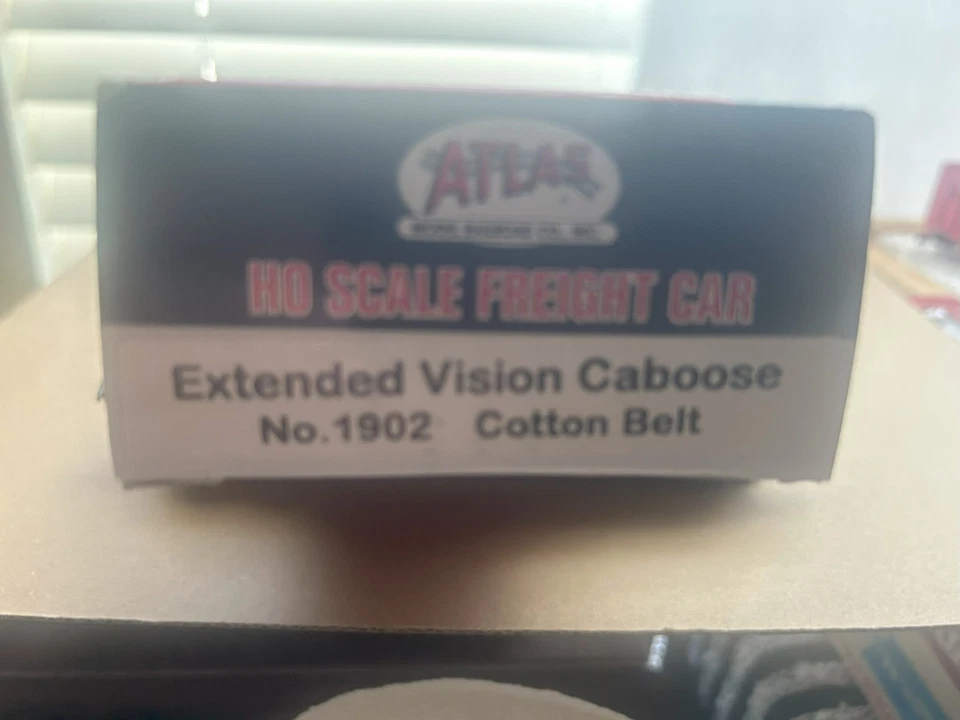 ATLAS #1902 S.S.W. Cinto de algodão Extended Vision Caboose #45 H.O. Novo na caixa em escala 1/87 - Imagem 2 de 2