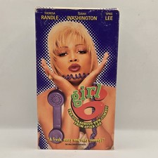 Girl 6 VHS Tape Spike Lee Quentin Tarantino Video Tape Rare OOP WORKING