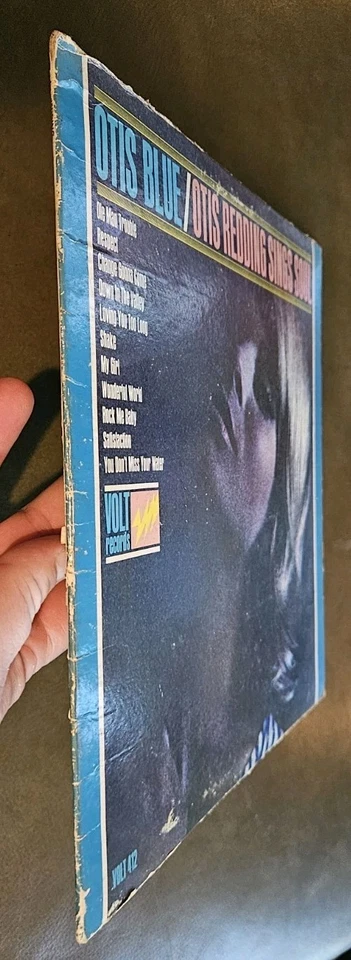 Otis Redding Otis Blue Sings Soul LP Vinyl Record Volt 412 Mono 1965 VG - Image 3 of 4