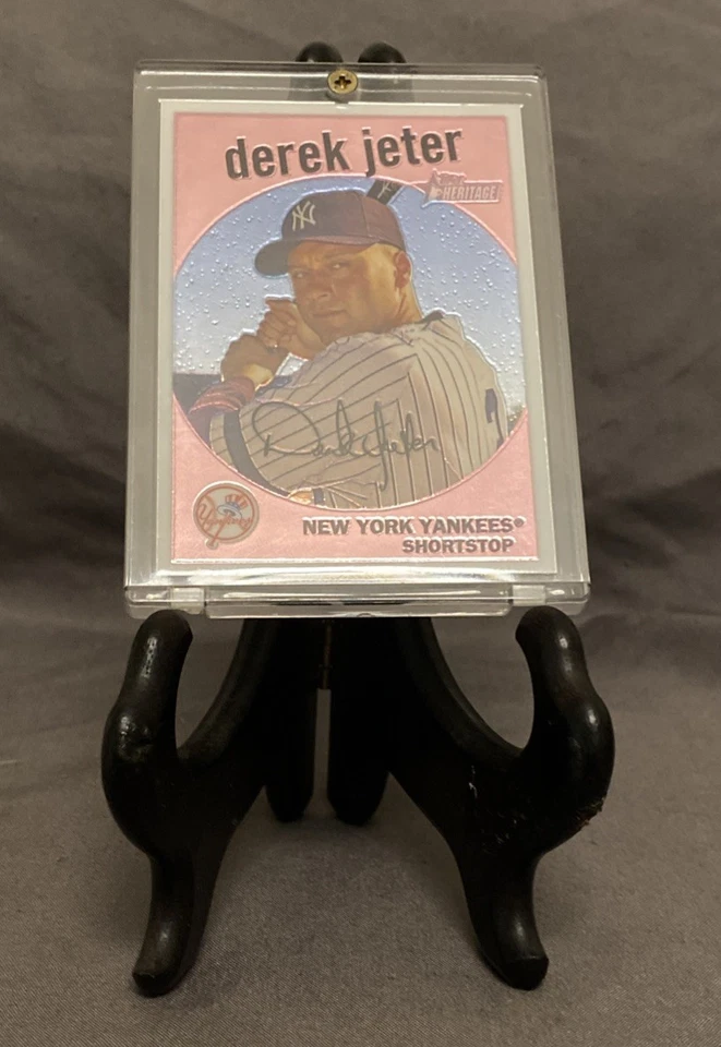 Derek Jeter - Topps Heritage 2021 cromo #C72 0474/1959 NY Yankees ⚾️🏟️🧢 Foto 2 de 4