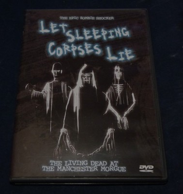 Let Sleeping Corpses Lie DVD Zombie Gore Splatter
