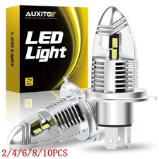 AUXITO 9003 H4 LED Headlight Bulbs Kit Hi/Lo Beam Super Bright White 2/4/6/8/10X