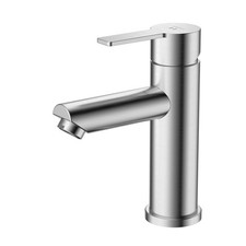 Bateria umywalkowa stojca  stal szczotkowana MISTELLA  AVAPAX ABMI111511