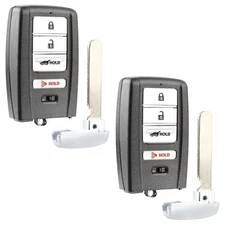 2 Key Fob Remote for 2014 2015 2016 2017 2018 2019 2020 Acura MDX RDX KR5V1X