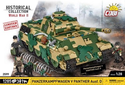 Cobi 2599 Panzerkampfwagen V Panther Ausf. D Limited Edition OVP Nr. 603