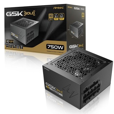 ANTEC GSK750 V2 ATX3.1 750W Full Modular 80 PLUS Gold Certified Power Supply