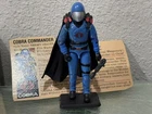Gijoe Cobra 1982 1983 Cobra Commander 100% Complete Figure With Filecard FC