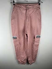 Adidas Originals Women's Cargo Pants Size XS Pink