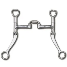 Myler MB 27PB: Sweet Iron Correctional Bit for Enhanced Horse Comfort