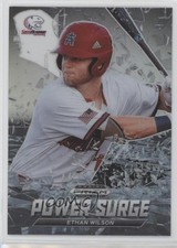 2021 Panini Prizm Draft Picks Power Surge Silver Prizm Ethan Wilson #PS-EW 1eh5