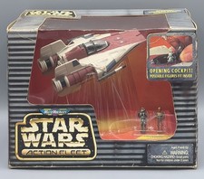 1996 STAR WARS Micro Machines Action Fleet A-WING STARFIGHTER C-3PO Galoob  NEW