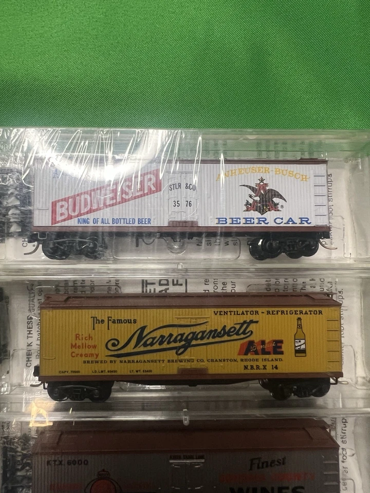 KD 47032-2 PAQUETE DE SEIS BEBIDAS 40' Frigoríficos de madera SELLADOS ESCALA N NUEVO Foto 4 de 4