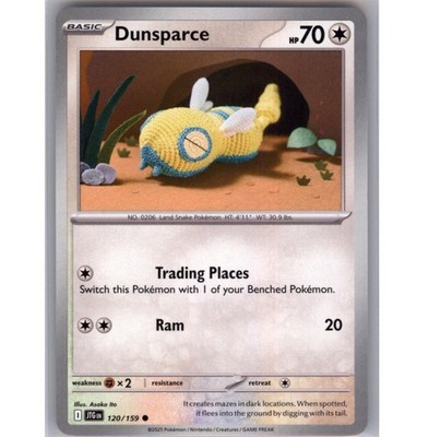 Dunsparce Normal Common SV09: Journey Together 120/159 NM