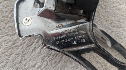 Shimano SLX FD-M661 Mountain Bike Front Derailleur (34.9mm) - Foto 3 di 3