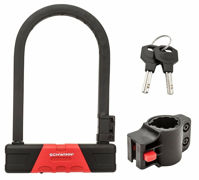 Schwinn SW763913 U Lock Ultra Hardened Universal Bike Bicycle Lock eBay