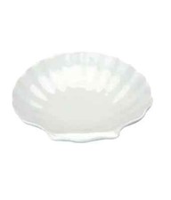 Apollo Oven to Tableware Scallop Serve Dish White Dishwasher Safe Porcelain 15cm