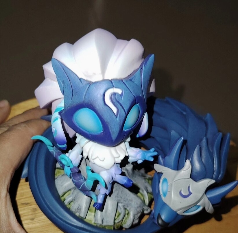 League of Legends キンドレッド フィギュア 開封品 LoL League of Legends キンドレッド フィギュア 開封品 箱難あり League