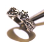 GIA 14k yellow gold 1.27ct round diamond engagement ring 4.4g estate womens rare — photo 8