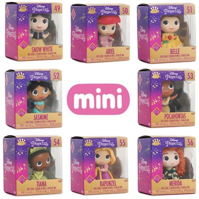 Funko Minis Disney Princess Complete Set Of 8 | eBay