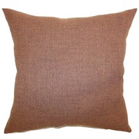 The Pillow Collection 18 Square Thaliard Solid Throw Pillow on sale The Pillow Collection 18 Square Thaliard Solid Throw Pillow on sale