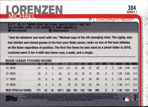 2019 Topps All-Star VARIANTE ARGENT #301 - #452 Choisissez votre propre JOUEUR D'ÉQUIPE FAV - Photo 19 sur 305