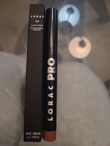 LORAC Pro Matte Lip Color in Tawny .035 oz NEW IN BOX