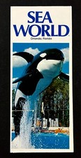 1970s Orlando Florida Sea Work Orca Great White Shark Vintage Travel Brochure