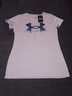 Under Armor Tech Tshirt - Youth XS Light Purple